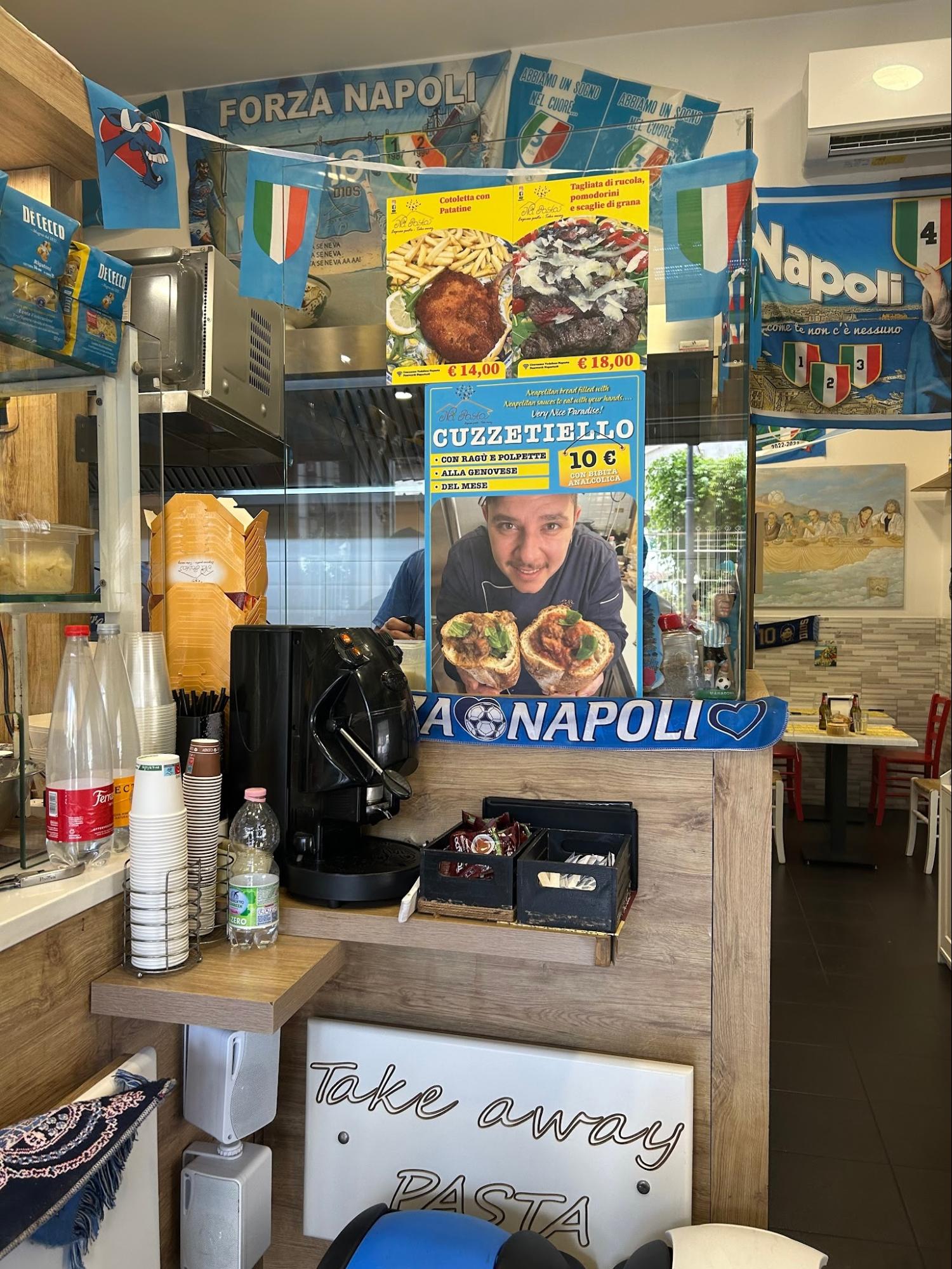 A caffè in Naples, Italy, Molly's Maps travel guide
