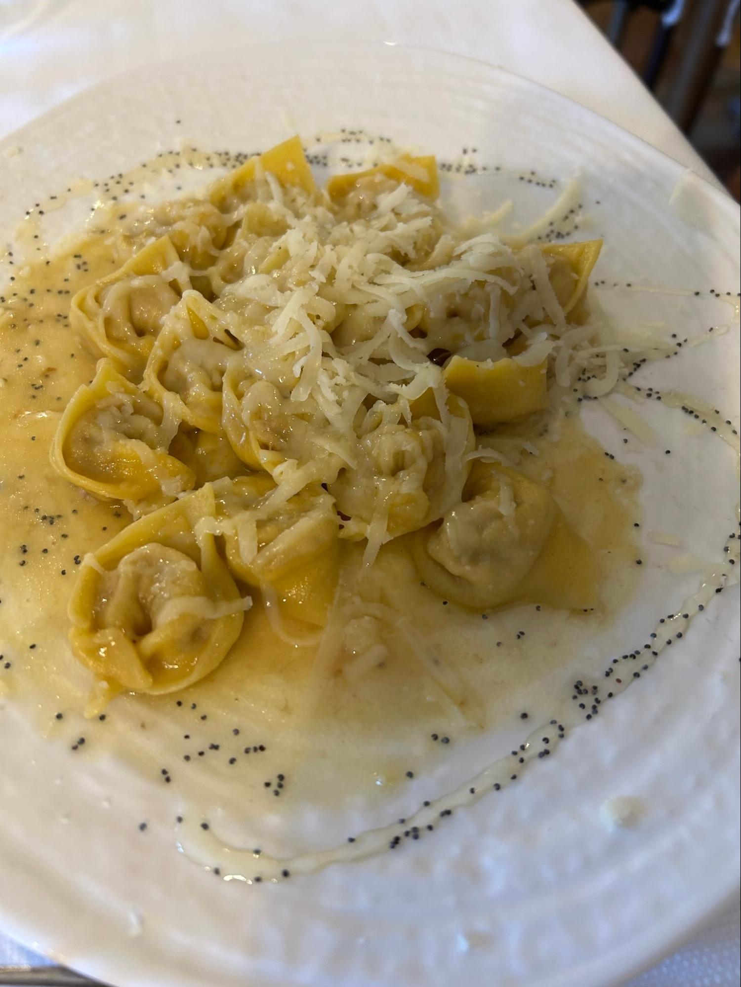 Fresh pasta at an Italian trattoria, Molly's Maps travel guide